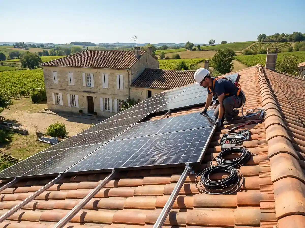 Installation de Panneaux Solaires Portets