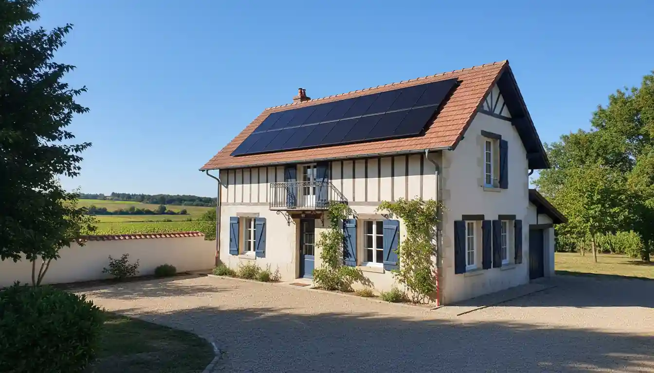 Installation de Panneaux Solaires à Portets, La Gare