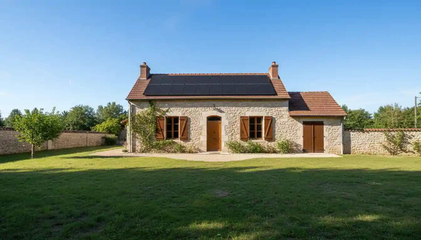 Installation de Panneaux Solaires à Portets, Le Bourg