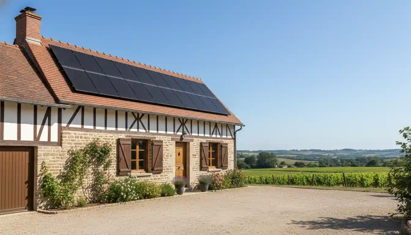 Installation de Panneaux Solaires à Portets, Le Tuquet